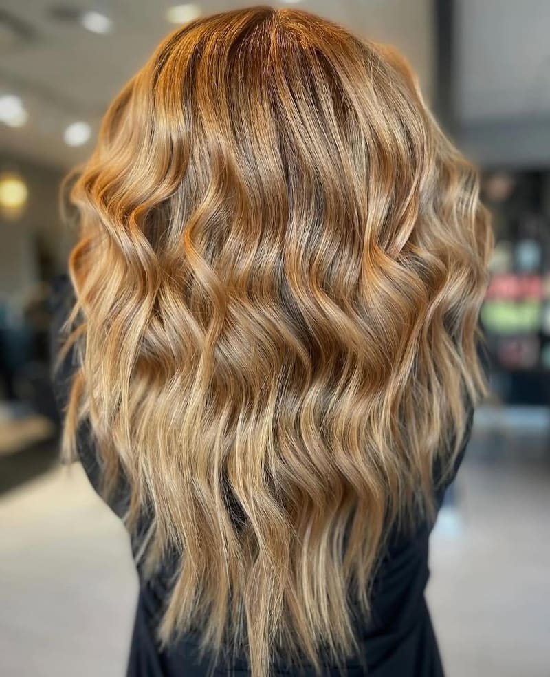 Hair styling by stylist Fatima at Hairmix Salon