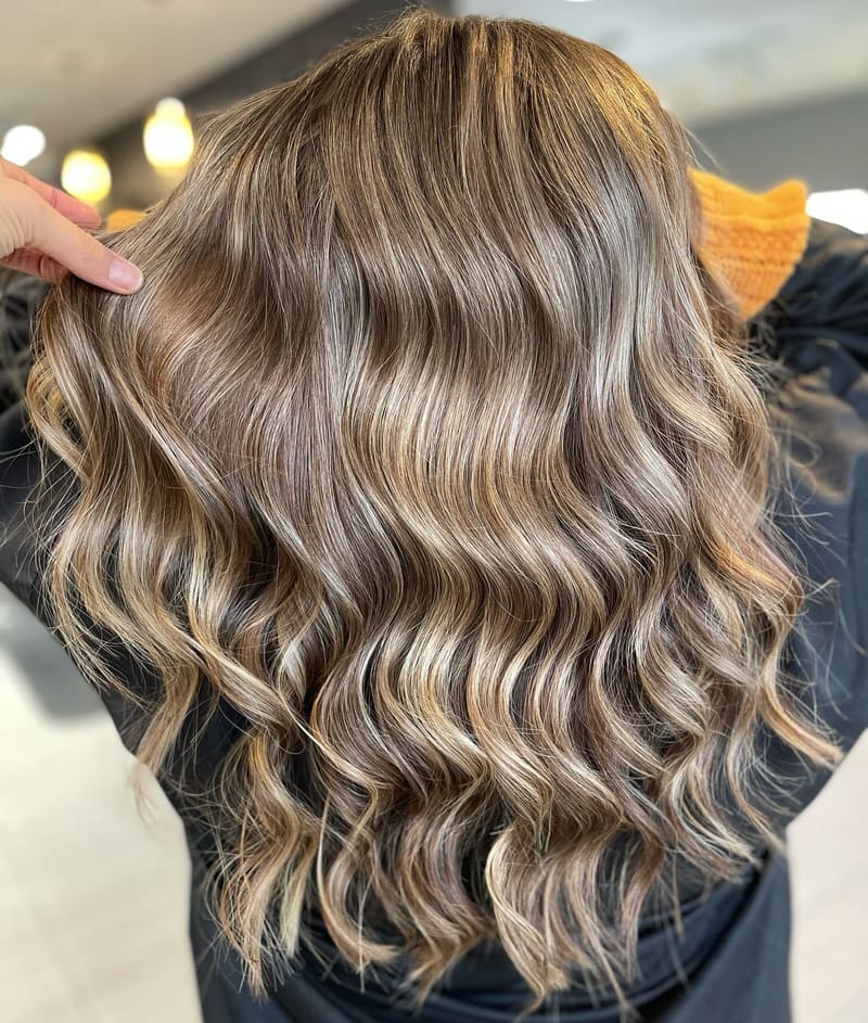 Hair colour creation by stylist Fatima at Hairmix Salon